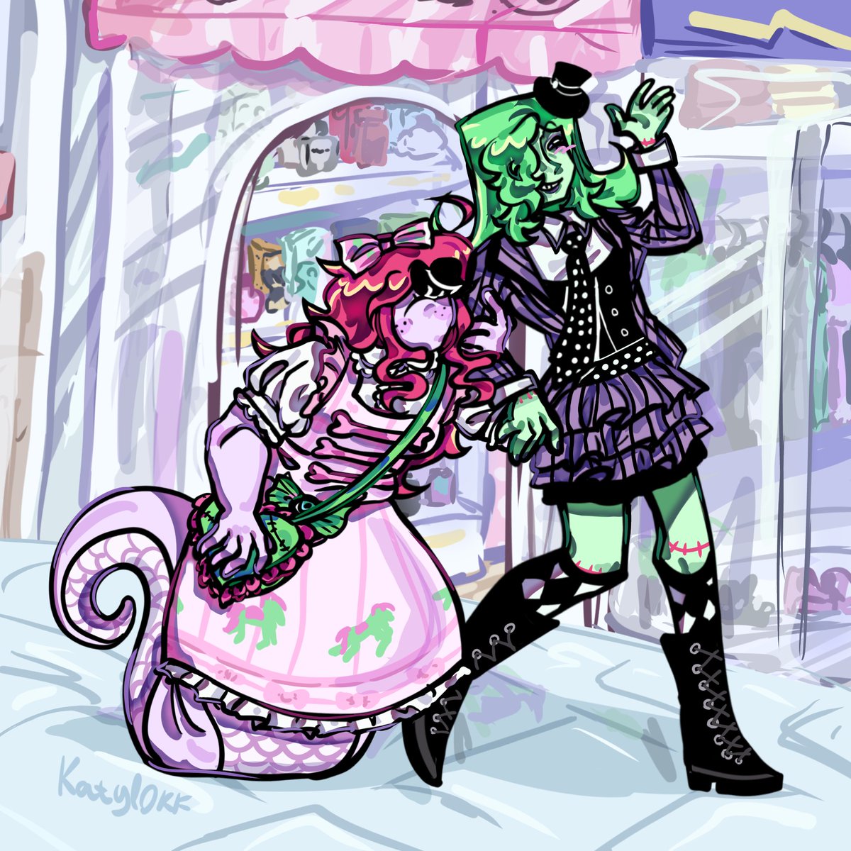 Ocs. Two OPPOSITE arts....