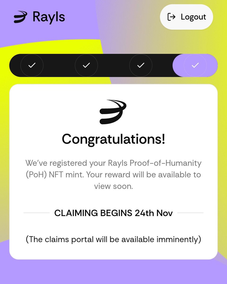 qamarx_x's tweet photo. I’m officially eligible for the @RaylsLabs airdrop!

Big win for early supporters of the Blockchain for Banks.

Are YOU eligible too?
If yes → drop your screenshot in the comments! 📸👇

#Rayls #Airdrop #Crypto #Banks #Aidrops https://t.co/v36Tqt9Y90