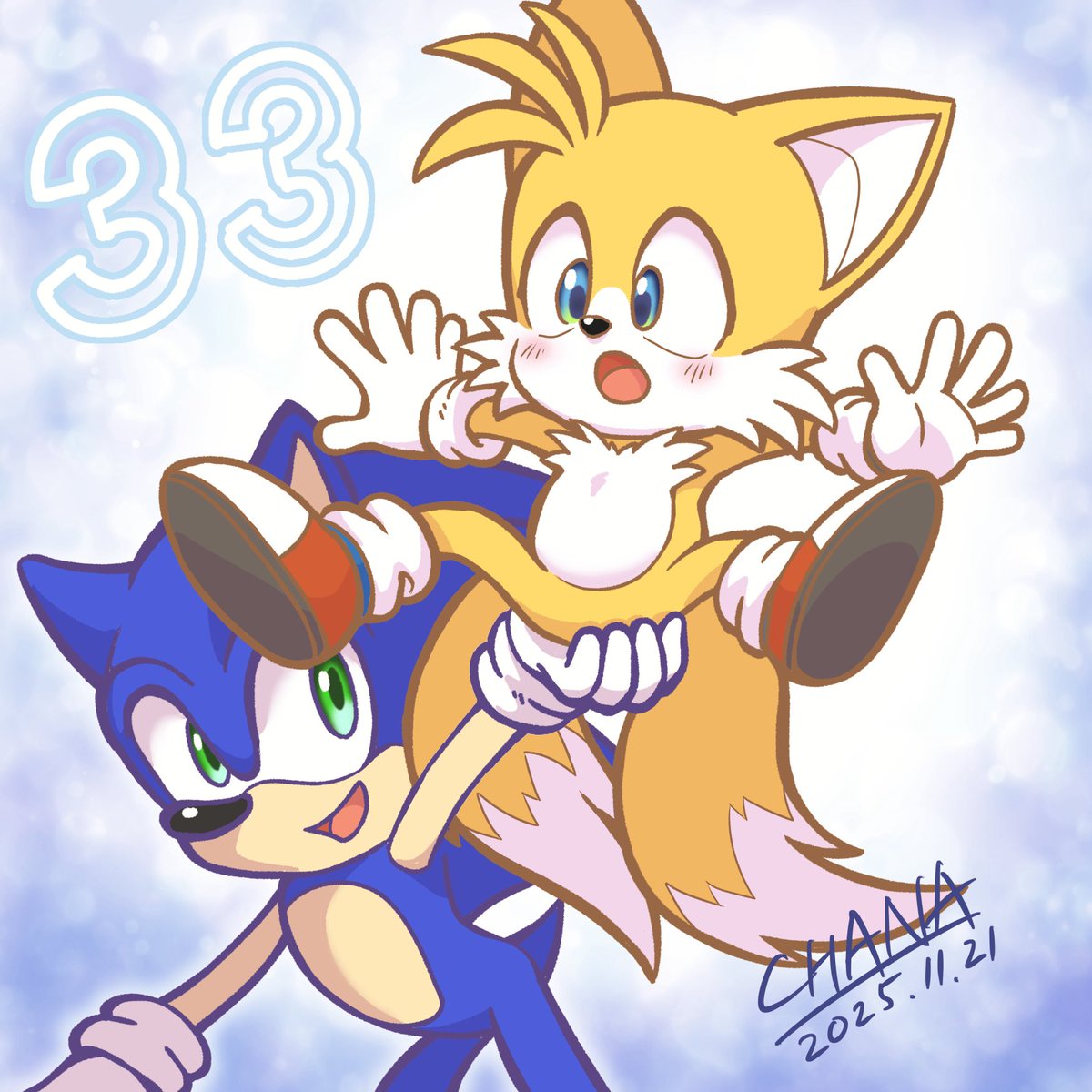 テイルス33回目の誕生日🎂 誕生日会場まで超特急で連れてくぜ