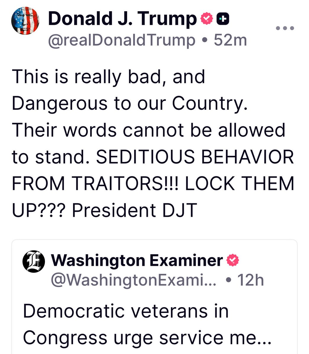 It’s 100% sedition. This cannot be allowed to stand. Arrest every traitor Democrat who made the video.