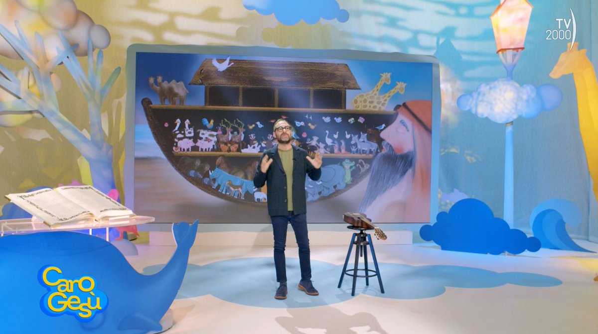 🔵 "Caro Gesù" oggi #22novembre ore 10.15 su #Tv2000
📺 Canale 28 |📡 157 Sky |📲 App #Play2000 
🔹Il catechista Paolo Minnielli fa una riflessione sul tema "la vita come dono"
🔸I "Banzai" si esibiscono in uno spettacolo in stile body percussion, con giochi di ritmo e