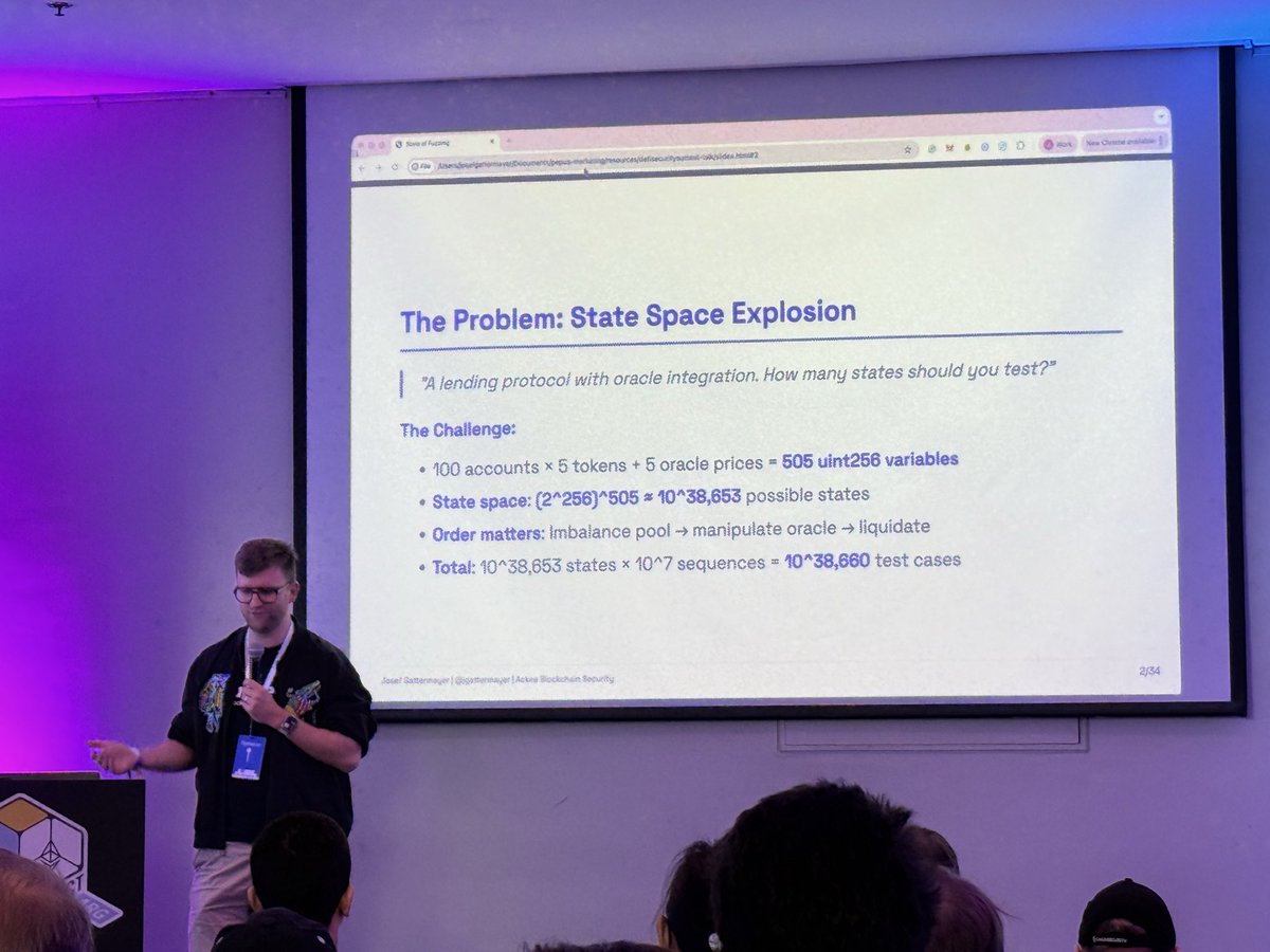 If your fuzzer spends most of the time on boring places in the code, why are you then not guiding it more?

MGF ftw

talk by <a href="/jgattermayer/">Josef Gattermayer | Ackee</a>  on <a href="/summit_defi/">Defi Security Summit</a>