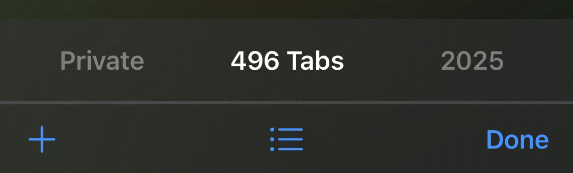 theeQhasarrived's tweet photo. @shawtyastrology lol on my phone: google search, over 30 tabs
Google chrome, over 50 tabs
Safari…496 tabs 😅
I couldn’t tell you how many is open on my computer! https://t.co/OFmdip4wB4