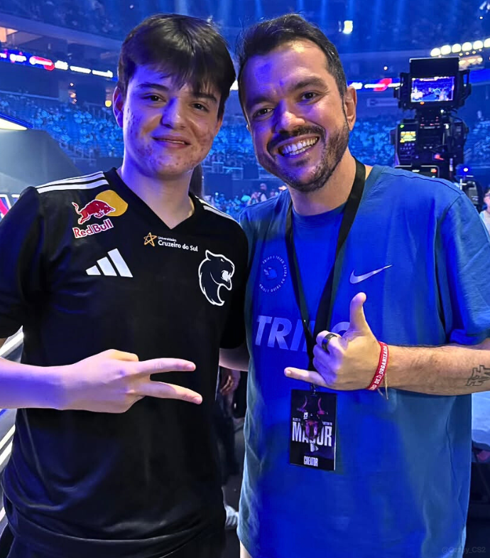 Ozzny_CS2's tweet image. JUST IN: Huge Brazilian streamer Gaules will be co-streaming the Budapest Major exclusively on Kick 🇧🇷‼️