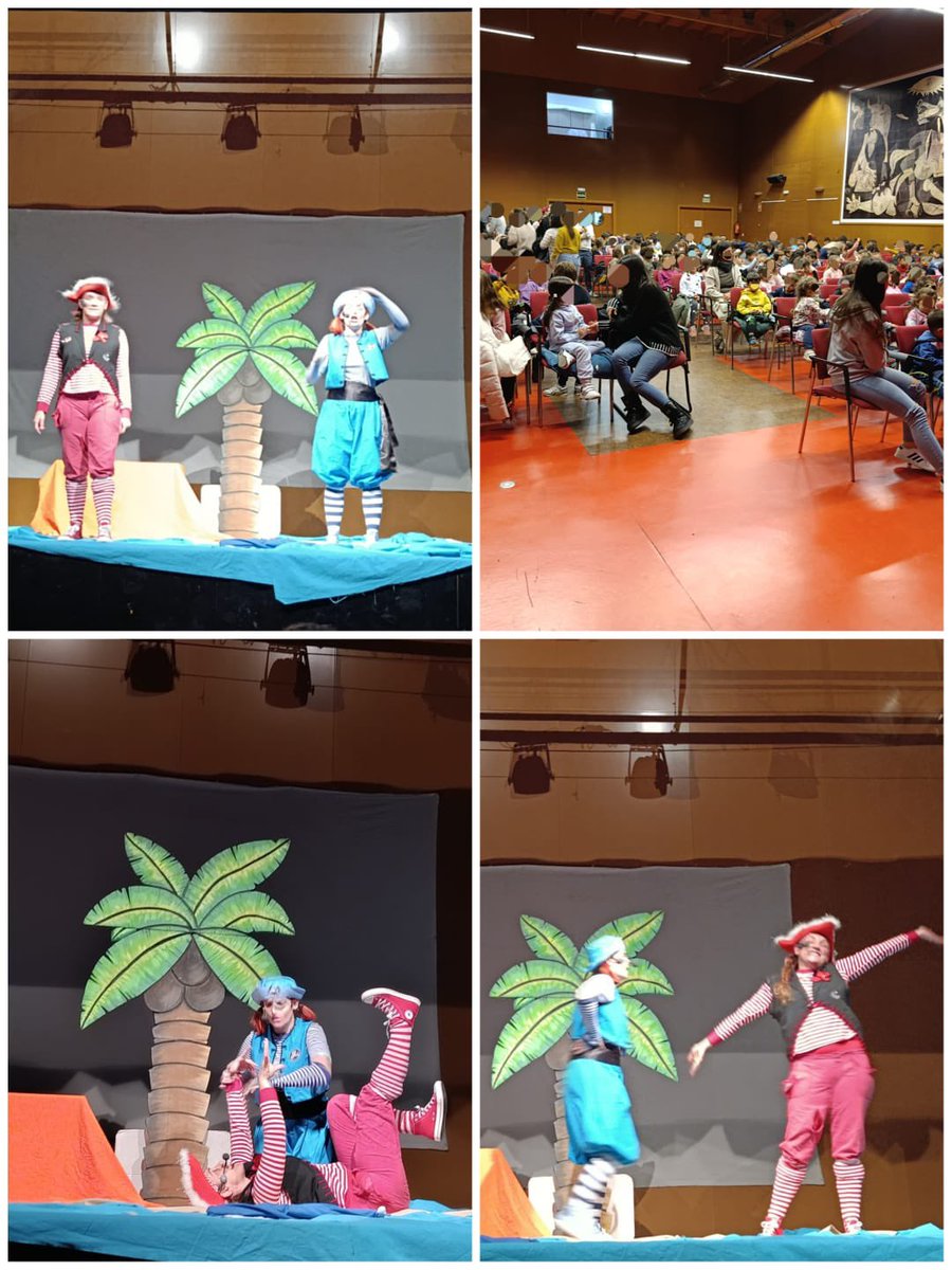 Hoy, jueves 20 de noviembre, día de la Infancia, hemos disfrutado en el CUM del teatro “El tesoro de Roald Dahl” de la Compañía Libera teatro, como actividad complementaria al Proyecto de lectura del presente curso escolar que conmemora a este autor.
#educacyl
#teatro