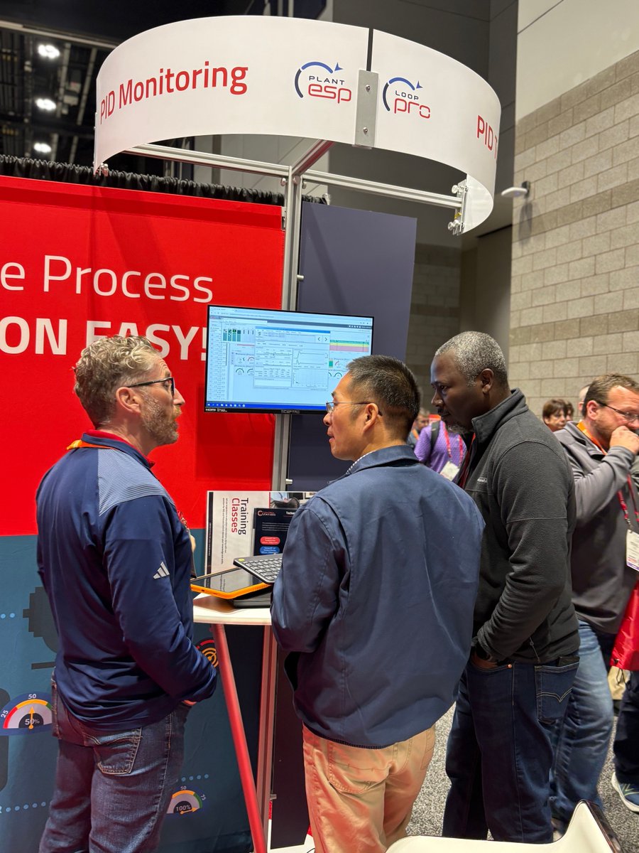 Control_Station's tweet image. Last day at #AutomationFair!
Great conversations all week at Booth 411 — thanks to everyone who stopped by to talk PID tuning and process control with the Control Station team.
If you&apos;re still at the show, come see us before the floor closes!
#ControlStation #ProcessControl #PID