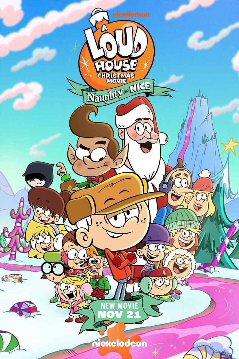 A Loud House Christmas Movie: Naughty Or Nice Premiering Tomorrow Friday, November 21, 2025 At 5:30pm On Nickelodeon 🔊🏡🎅☃️🎄🎁 #TheLoudHouse #Nickelodeon <a href="/Nickelodeon/">Nickelodeon</a> <a href="/NickAnimation/">Nickelodeon Animation</a> #Christmas2025 #Christmas