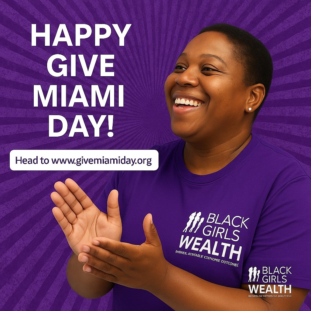 Today is the final opportunity to support the economic mobility of Black girls.
Your Give Miami Day gift strengthens the systems required for lasting upward economic mobility in the digital economy.
GiveMiamiDay.org
#UpwardEconomicMobility #WealthTransfer #GiveMiamiDay2025