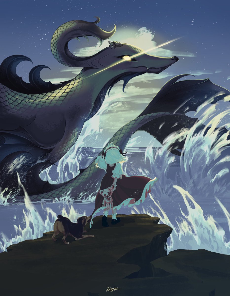 Koppiart's tweet photo. My entry for XPPen contest 🥺✨
I absolutely loved the process and how the idea turned out, thank you so much for the opportunity! 🩵
Tablet Magic Drawing Pad | Clip Studio Paint
#MicroViewMacroImagination #artmoots #artstyle https://t.co/EnLKmarSxc