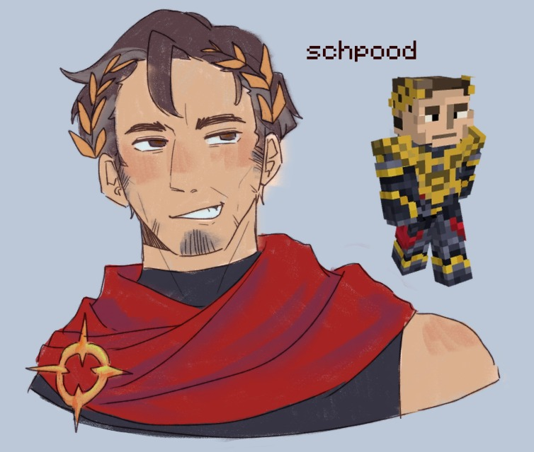 First time drawing them. I got dragged back into the mcyt hole good lord

#saparata #fluixon #schpood #statesmp #statesmpart