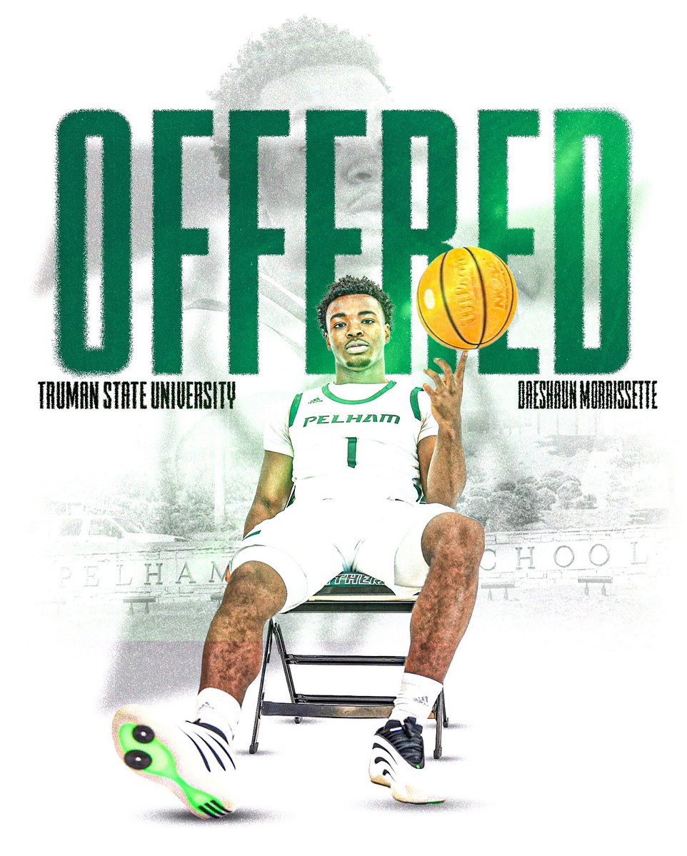 Congratulations <a href="/ballinwithdae/">Daeshaun Morrissette</a> on another offer to Truman State University! Keep grinding young bull! #ThePelhamWay #SeniorYear <a href="/coachd3132/">Greg Dickinson</a> <a href="/CoachGilmer17/">Will Gilmer</a> <a href="/_CoachDaniel/">Houston Daniel</a>