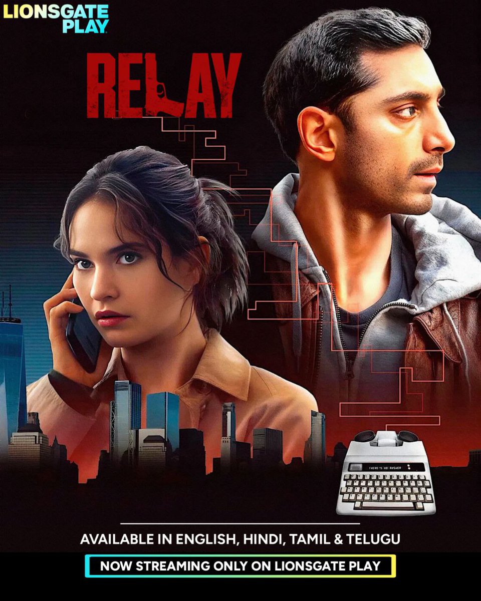 HollywoodXTamil's tweet image. #Relay [2024]🌟🌟🌟

American Action Mystery Thriller Film 7/10

Now Streaming On @lionsgateplayIN In #Tamil #Telugu #Hindi Language's 

Watchable Movie ✌️💯