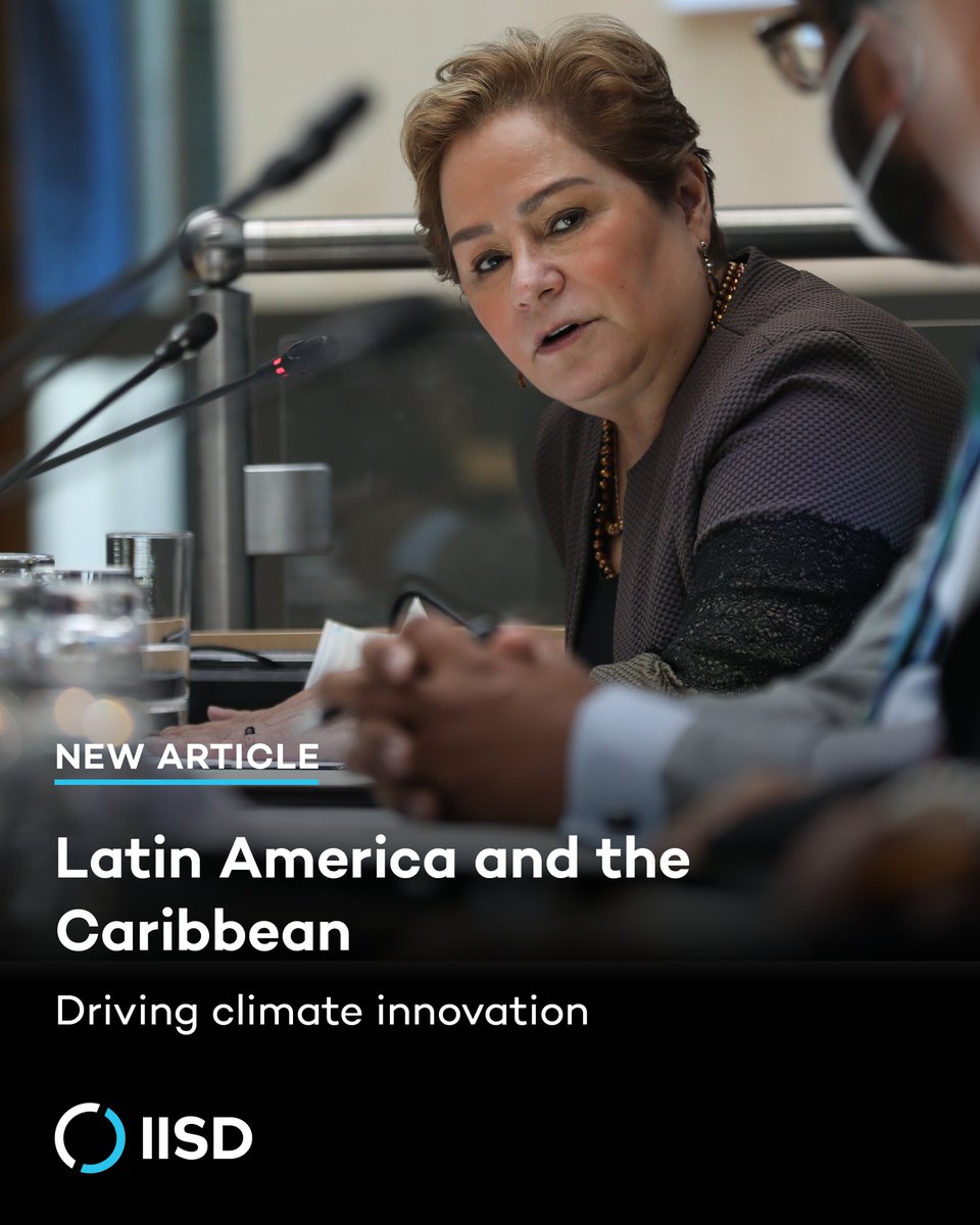 IISD_SDGs's tweet image. As #COP30 heads to the finish line, former UNFCCC Executive Secretary @PEspinosaC highlights how Latin America and the Caribbean are embracing #NatureBasedSolutions to empower their communities and contribute the goals of the Paris Agreement

Read ➡️ sdg.iisd.org/commentary/gue…