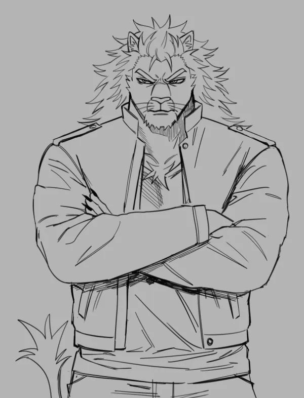 Not angry, just a little grumpy. Super amazing art by <a href="/nairdaSNE/">nairda (𝐑𝐄𝐀𝐃 𝐒𝐧𝐄)</a>