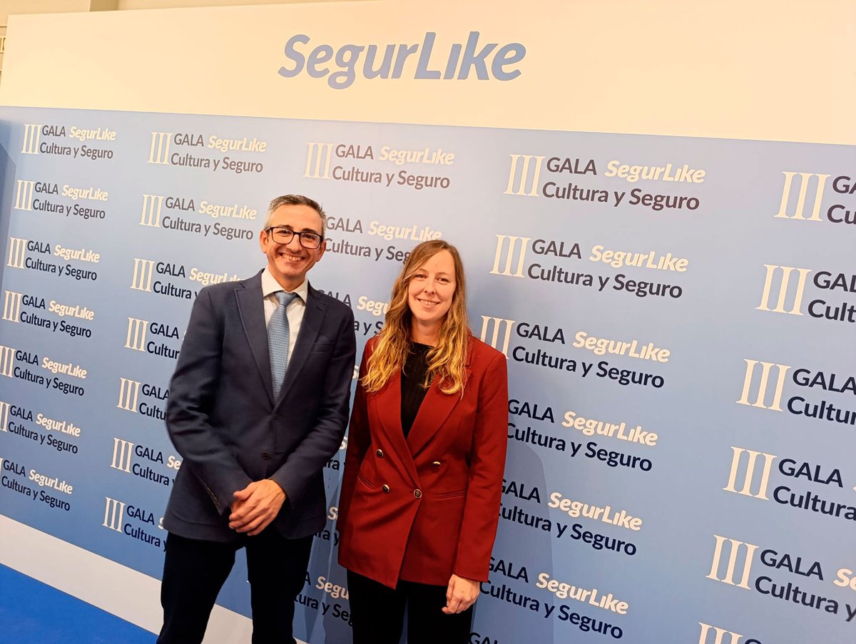 codeoscopic's tweet image. Nuestros compañeros Ángel Blesa y Anabel Fernández han asistido a La Gala #SegurLike Cultura y Seguro

Gracias a Antonio Muñoz y  a todo el equipo de Cojebro por la organización y por fomentar este tipo de iniciativas

¡Enhorabuena a todos los premiados!

#Codeoscopic #Cultura