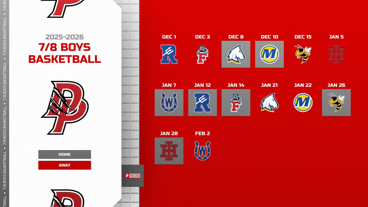 Come and support our 7/8 Basketball teams this winter!