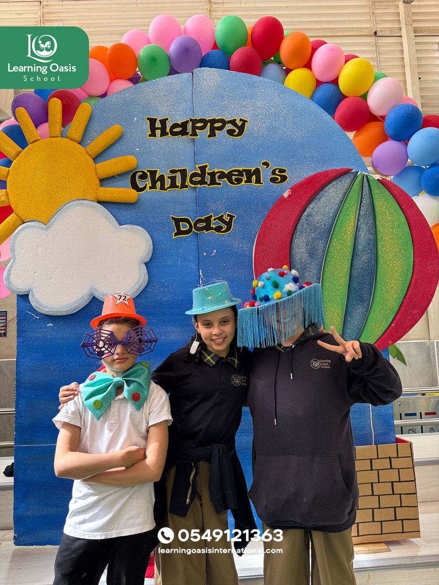 Learning_Oasis_'s tweet image. 📞 Connect with us: +966 54 912 1363

#LearningOasis #LOISExperience #15YearsOfExcellence #FutureStartsHere #ChildrensDay