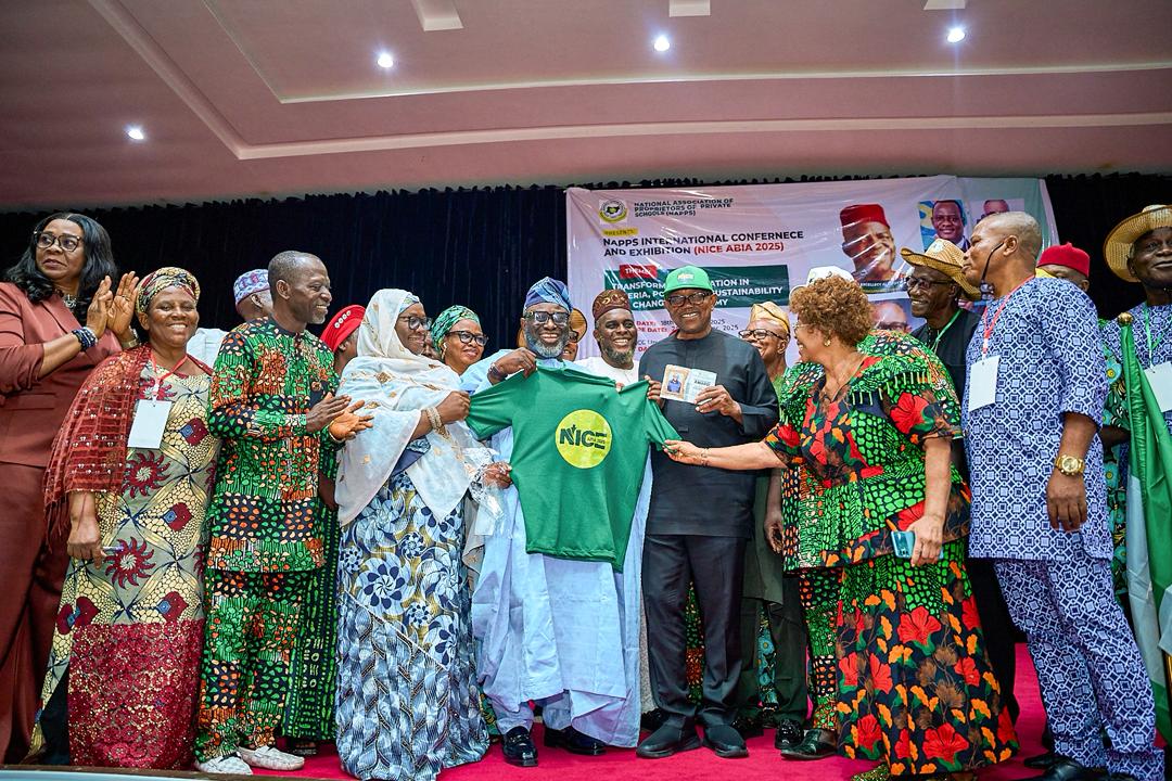 PeterObi's tweet image. Strengthening Education for National Transformation

Yesterday, at the National Association of Proprietors of Private Schools (NAPPS) International Conference in Umuahia, I emphasised that no nation can rise above the quality of education it gives its children. Our continued…