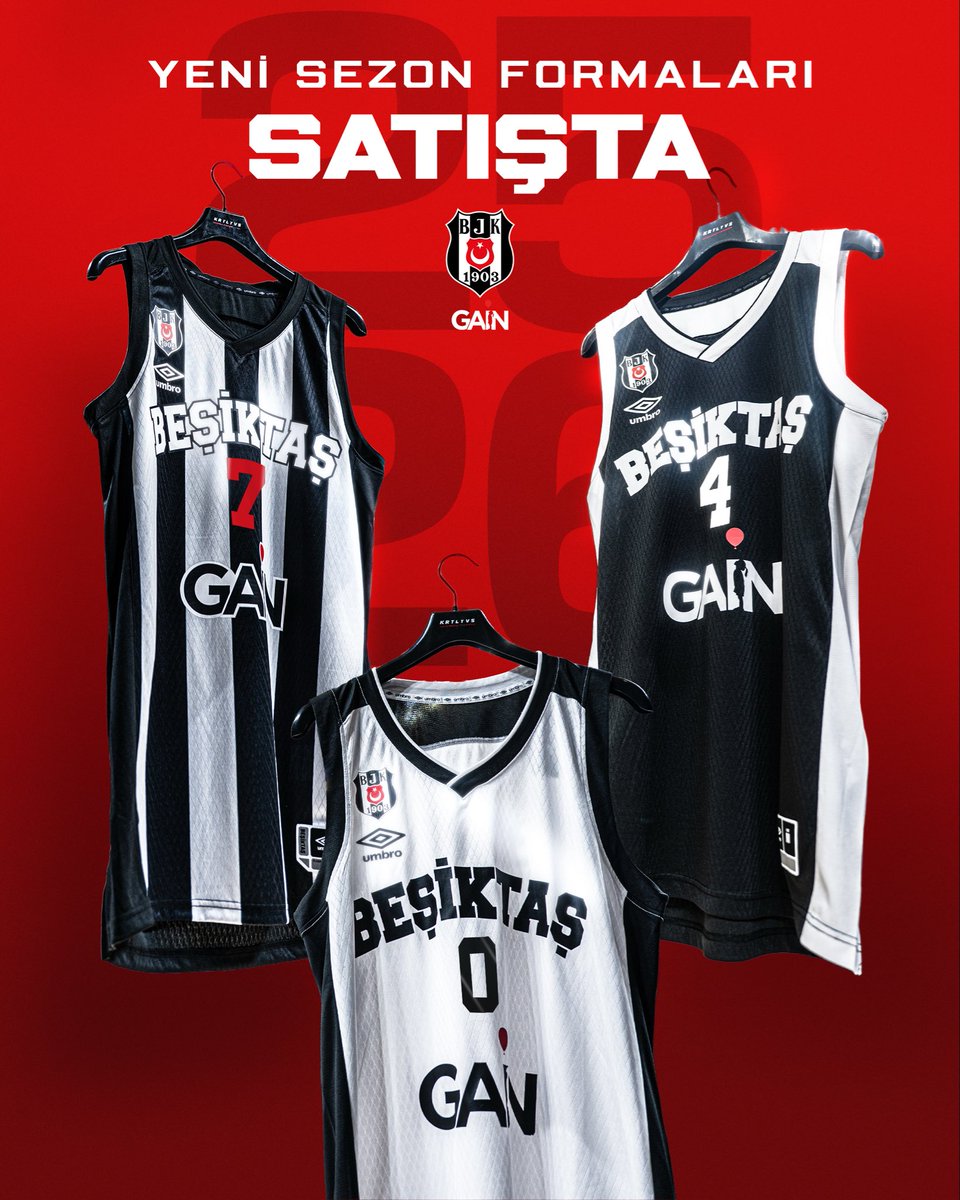 BJKKartalYuvasi's tweet image. 25/26 Sezonu Beşiktaş Gain Basketbol Formaları kartalyuvasi.com.tr ve Tüpraş Stadyum Mağazamızda Satışta! 🏀

#TheBlackEagleRises 🦅

👉 kartalyuvasi.com.tr/erkek/mac-urun…