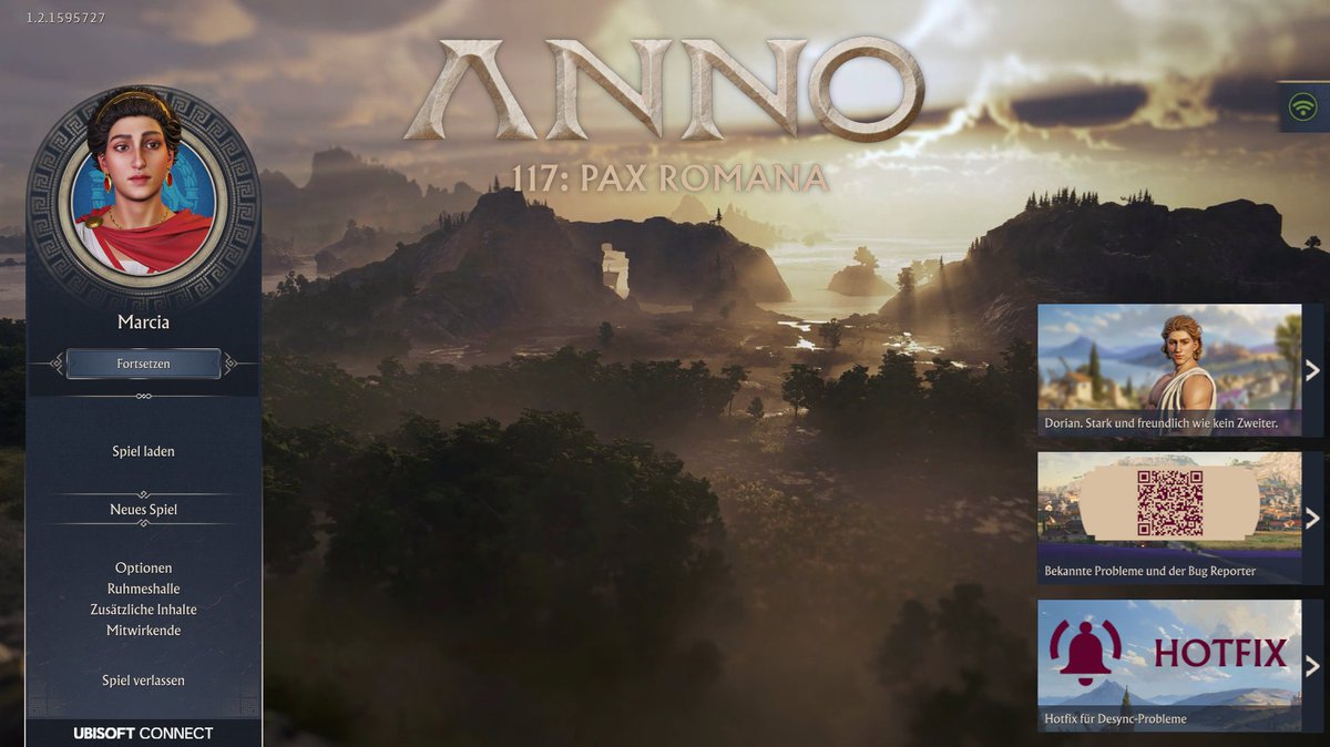 Moin☕
Ein Streamchen zum Feierabend mit Anno 117: Pax Romana kann nur gut werden. Abmarsch!🥳

Live ▶️ twitch.tv/raupling