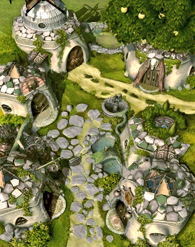 FFANTASYacc's tweet image. Locations of #FinalFantasy #FinalFantasyIX 
Dali