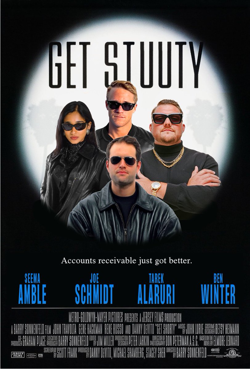 你是否曾经签下一笔大单,却花了几个月时间才收到款项?这真是个老生常谈的故事。
凭借我们最新的 A 轮投资 @stuutai,应收账款团队终于找到了除了愤怒的催收和贷款催收之外的解决方案。
是时候开始学习了。