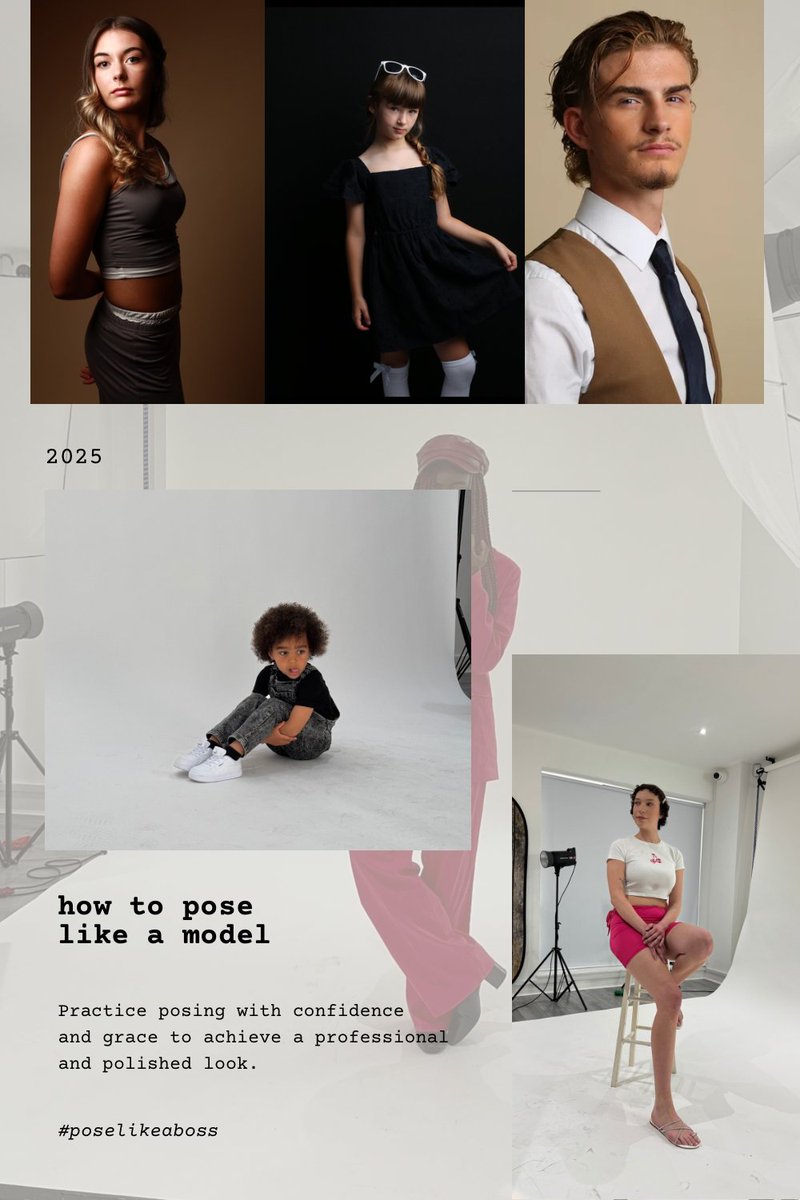 themodelbuilduk's tweet image. Strike a pose with confidence ✨

During every portfolio shoot, our photographers guide you with real-time pointers so you always know exactly how to pose — naturally, boldly, and like a pro.

registration.themodelbuilders.co.uk/break-into-mod…

#PoseLikeABoss #ModelingTips