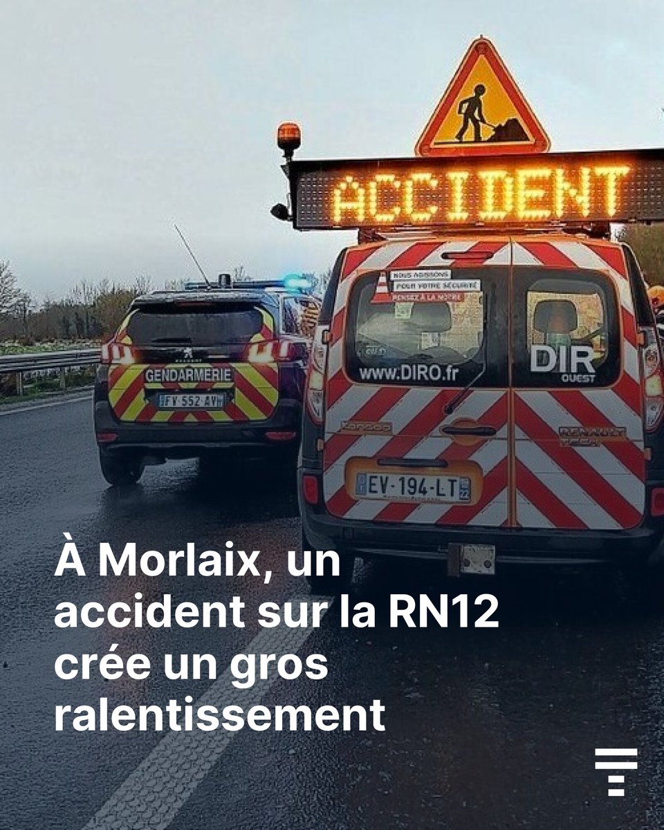 🔴 Ça circule au ralenti sur le pont routier dans le sens Morlaix-Rennes. ➡️ go.letelegramme.fr/kpJR