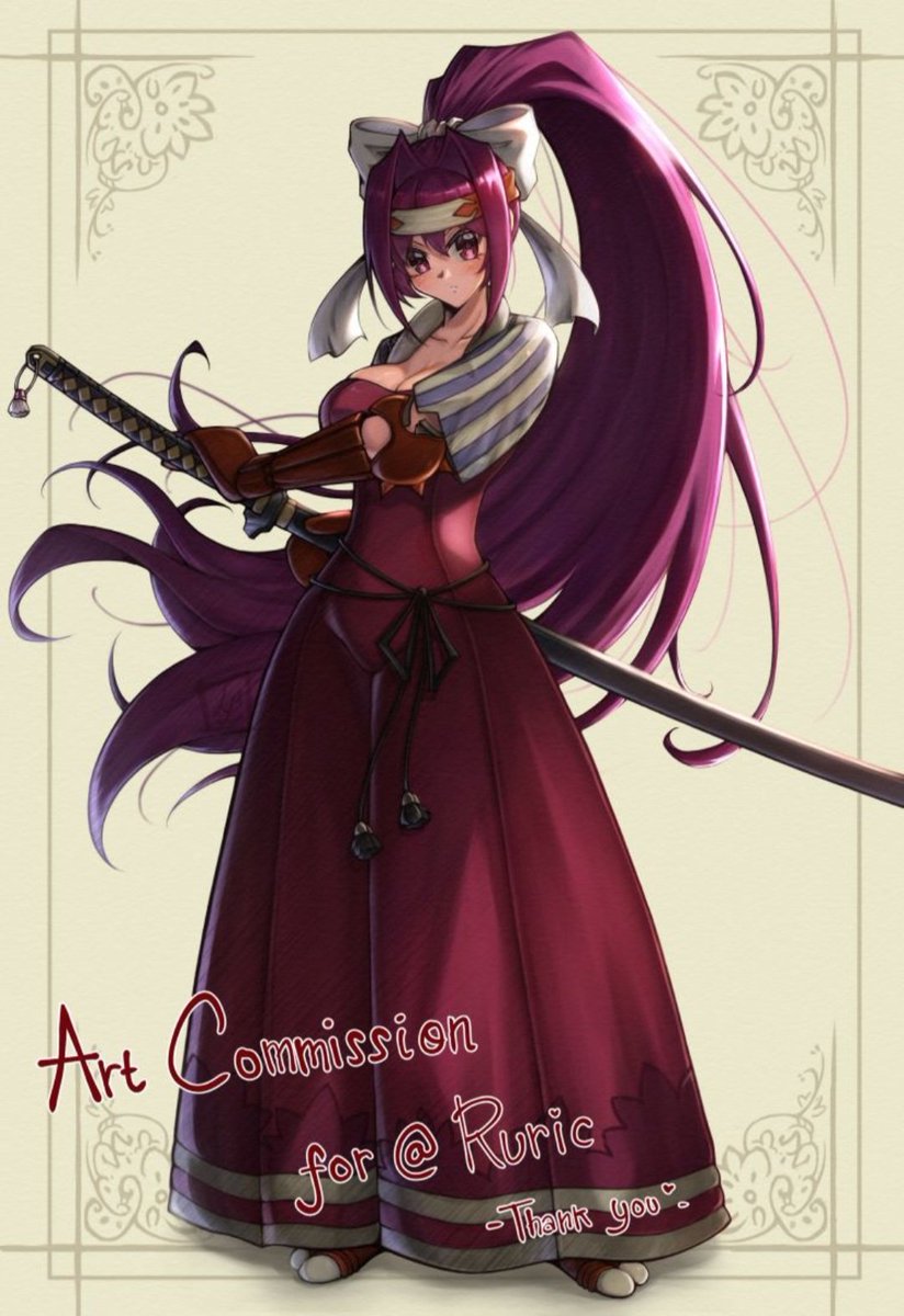rynneponii's tweet image. Yuzuriha as Samurai Class Final Fantasy Tactics
Art commission for @Rur1c
Thank you so much for commissioning me!
#UNIclr #UNI2 #FGC #inbirth #UNI2_YZ