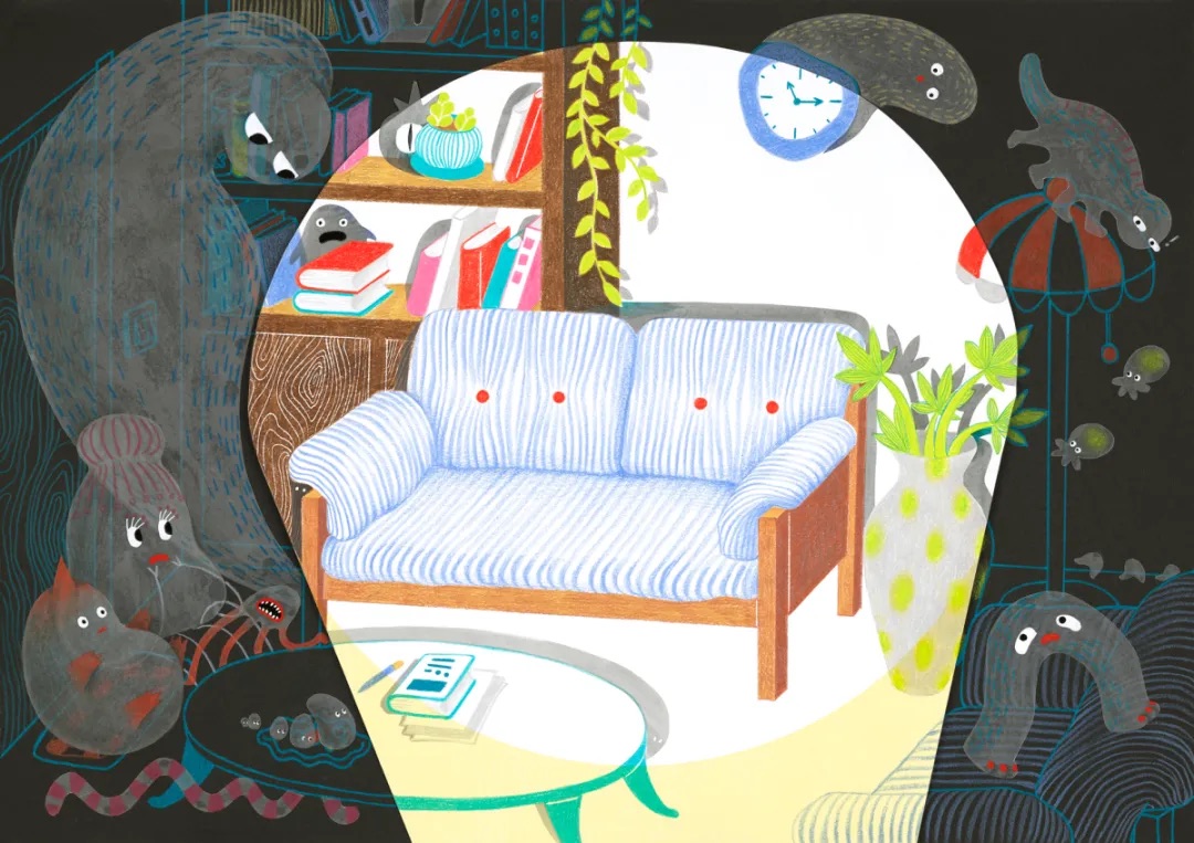 A Hiii Illustration Jury Award goes to "Snap! Black" (《啪！黑》) by Zhu Ruoge!
This clever, interactive book uses inventive paper mechanics to explore the fear of the dark. Juror Nathan Fox praised its "playful discovery." A well-deserved win for brilliant storytelling!
#Hiii