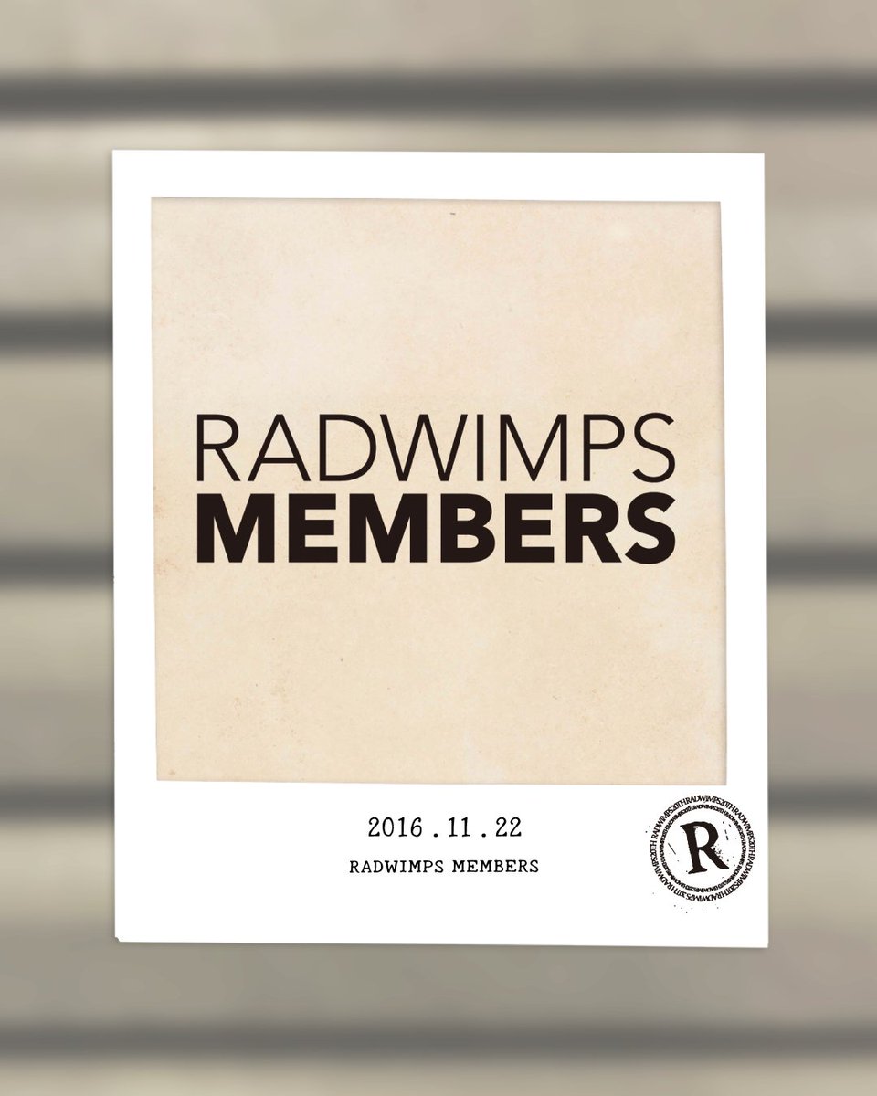 RADWIMPS (@RADWIMPS) / Posts / X