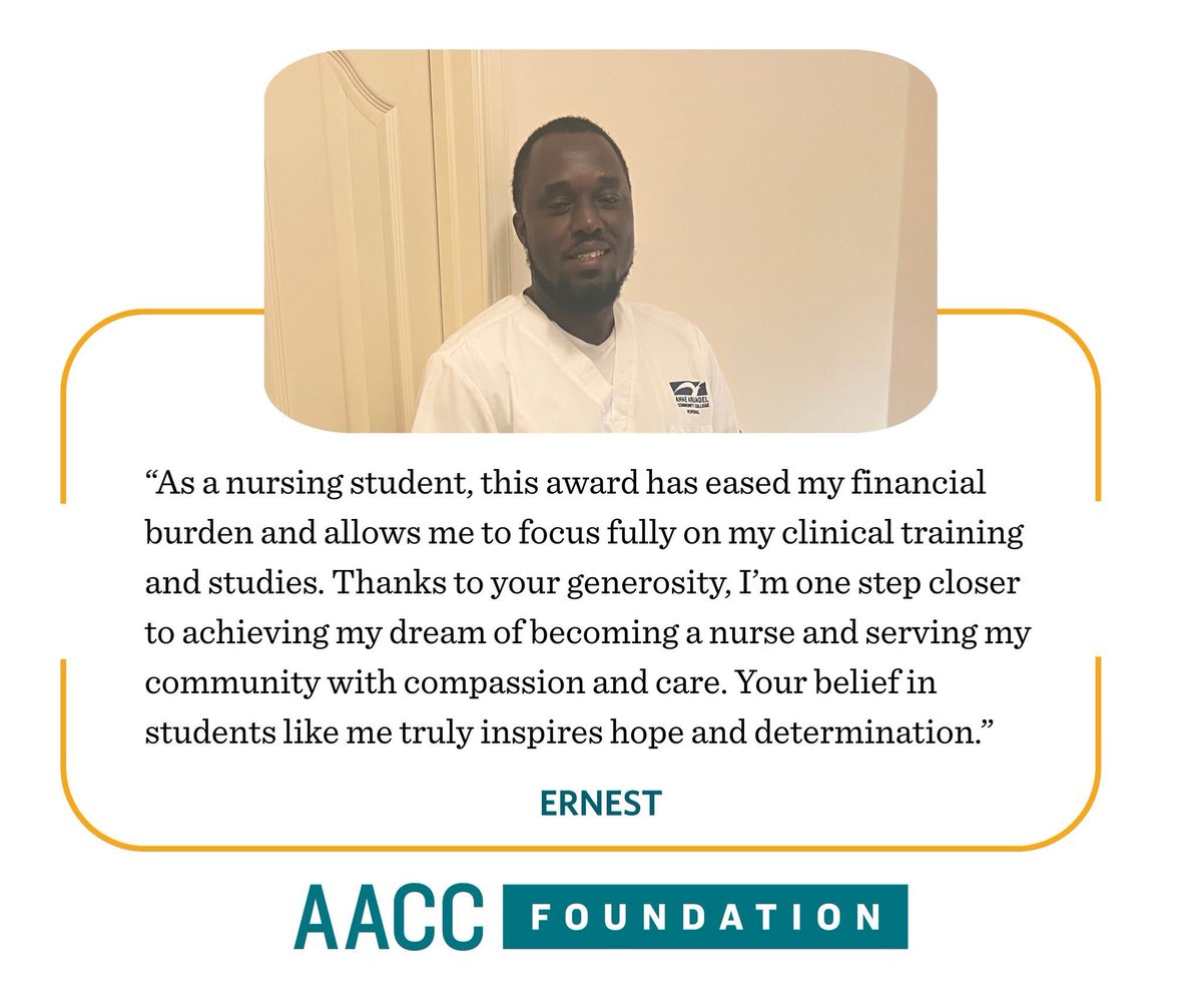 AACC Foundation tweet media