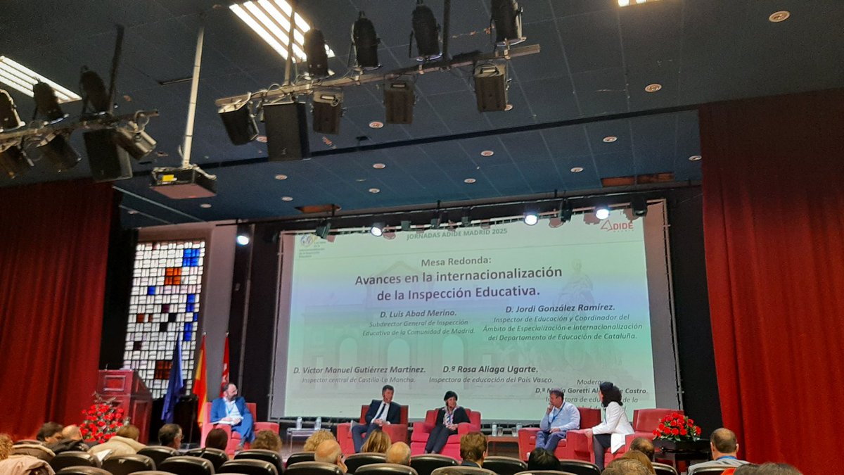 adide_clm's tweet image. Conociendo los avances en la internacionalización de la Inspección de Educación. La Inspección Central de Castilla-La Mancha comparte su trabajo. ADIDE-CLM en las Jornadas #ADIDEMadrid2025