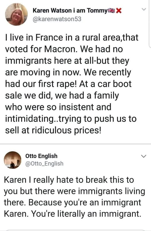 dave43law's tweet image. Had to be a Karen 🤣🤣🤣🤣