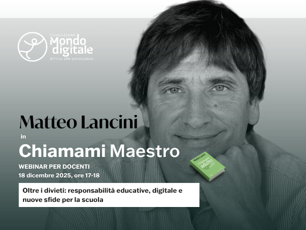 fmdigitale's tweet photo. Un incontro per chi vuole capire meglio gli adolescenti, il digitale e l’impatto della tecnologia sulle relazioni educative.

📅18 dicembre 2025, ore 17-18 
 🔗Iscrizioni aperte: https://t.co/S0JQwWPCLN https://t.co/5vBDHAf9Kk