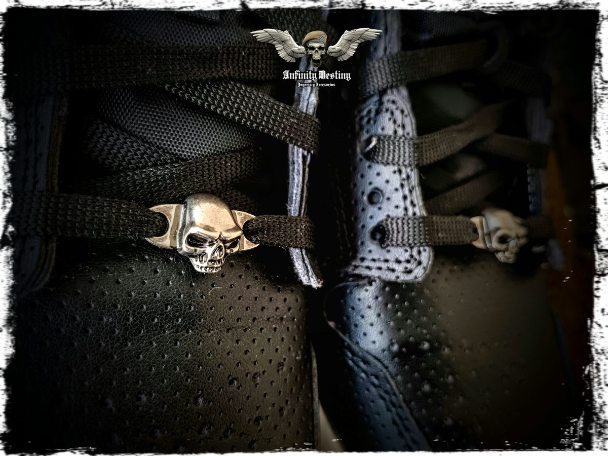 INFINITYDESTIN6's tweet image. Nuevo accesorio de cráneo para calzado en plata.925 o acero inoxidable 💲
🌎Envíos a todo el mundo
💎Hacemos joyería y accesorios personalizados
#infinitydestiny #joyería #accesorios #joyeriabiker #joyeriarockera  #joyeriapersonalizada #craneo #accesoriosparacalzado #skull