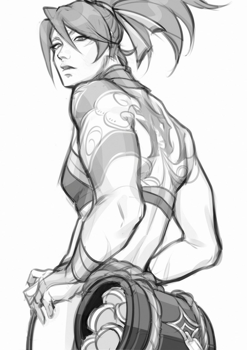 goku_kennnn's tweet image. Sketch
#Akali #LeagueOfLegends