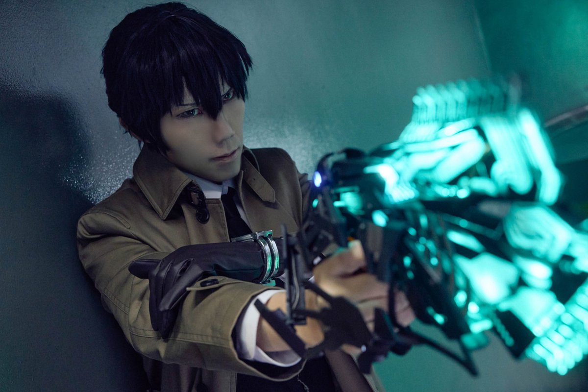 kaisar085's tweet image. 宜野座さんお誕生日おめでとうー！

強襲型ドミネーター、ドミネーターSG型作ったから、宜野座コスする機会が多くなった。
 #宜野座伸元生誕祭2025
#宜野座伸元誕生祭2025