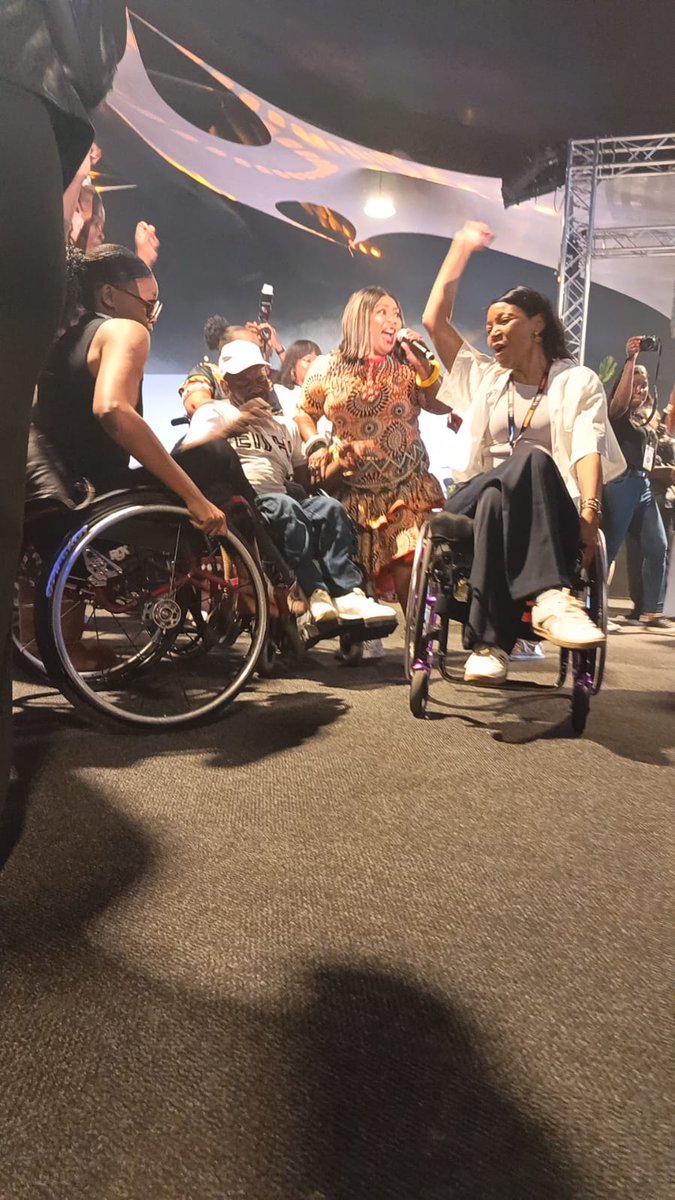 IDA_CRPD_Forum's tweet image. . @g20org closing ceremony. This has been the first G20 Social Summit on African soil, with the aim of advancing solidarity, equality, and sustainability.
@CyrilRamaphosa @NyarNthenge @RIADISorg 
#G20SouthAfrica #ReKaofela #G20Social2025 #OPDs