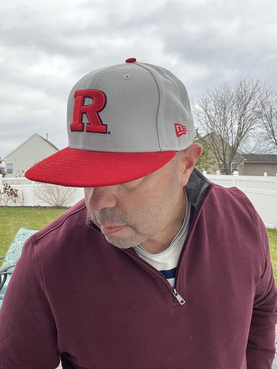 Muzixndmd's tweet photo. #RutgersCapOfTheDay

#RFOOTBALL #RBaseball #Rutgers #B1G #UnitedByCaps #LidsLoyal #59Fifty https://t.co/ZJpqHoev1K