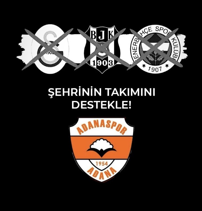 tövbekar adanasporlu (ömür boyu) tweet media