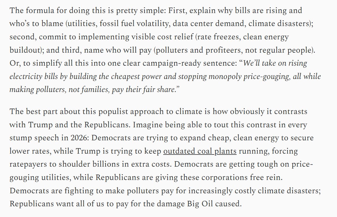 AaronRegunberg's tweet image. Billionaires, while building their own luxury bunkers for “apocalypse insurance,&quot; are funding groups telling Dems to forget about climate action. We just published a memo laying out why that&apos;d be a huge political mistake. aaronregunberg.substack.com/p/this-data-sh…