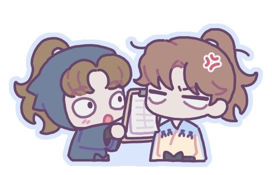 #rkrn 리키치랑 코마츠다도 귀엽당