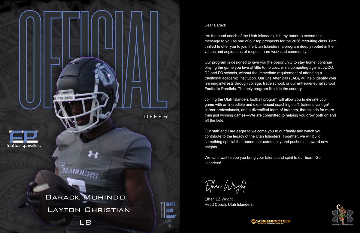 #AGTG Super blessed to receive my first offer from the Utah islanders‼️ <a href="/utahislanders/">Utah Islanders</a> <a href="/raystowers7/">Ray Stowers</a> <a href="/CoachCadenas/">Mario Cadenas</a>