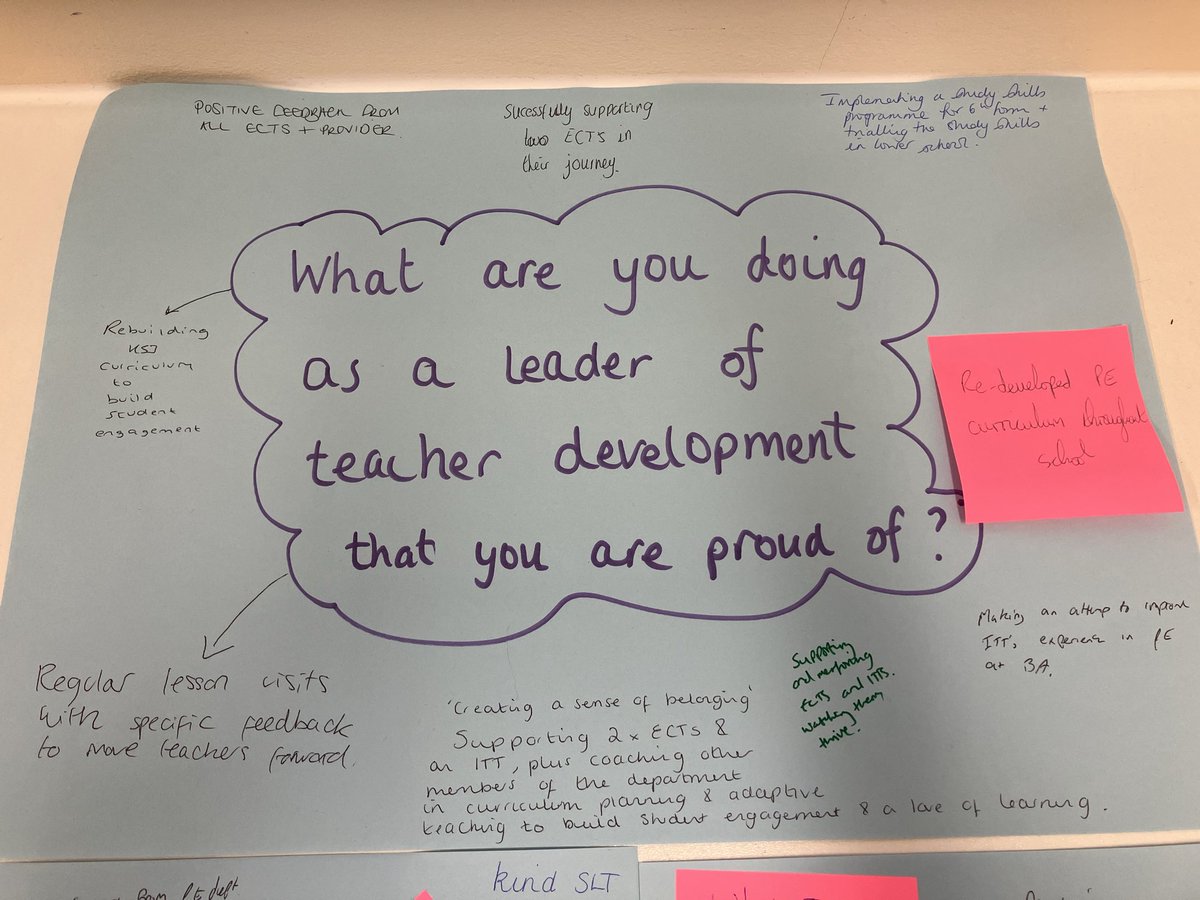 TeachingSchHub's tweet image. A warm welcome to the NPQLTD cohort! 👋

A brilliant day to collaborate, connect, and deepen thinking on effective professional development💡🤝 Here are some insights shared by participants today…

#NPQLTD #ProfessionalDevelopment @Ambition_Inst