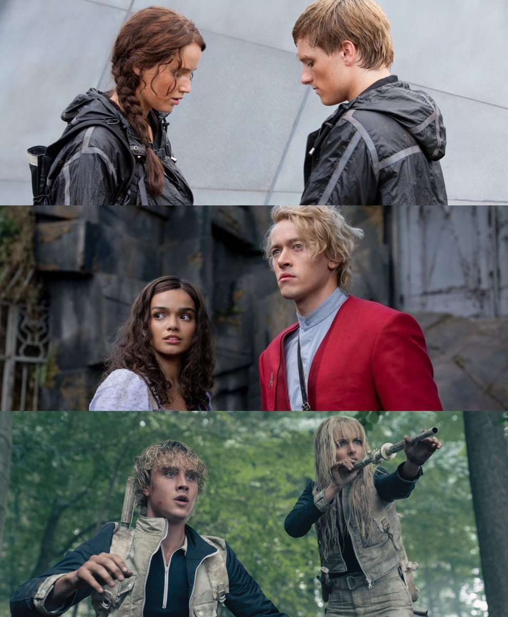 dunesmessiah's tweet image. our hunger games pairings through the years