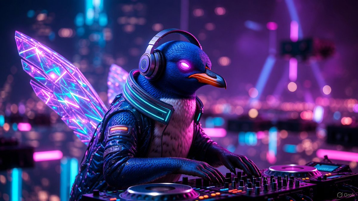 ovroahmedMod's tweet image. my siggy just portaled in from the pudgy-verse and immediately took over the decks   blue chonky legend, purple eyes locked in, holographic wings vibing to the bass. tokyo never saw this level of drip coming  eternal drip stays undefeated across every timeline fr fr  

#Ritual…