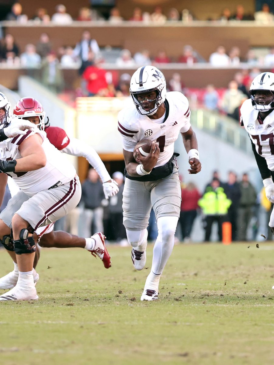 Good morning:

Day 5 of calling for Kamario Taylor to start the Egg Bowl or I incite a riot at the game