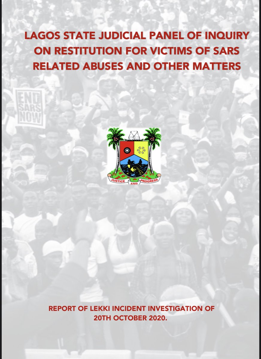 DukeMotherland's tweet image. It is a joke to suggest that MNK is responsible for the burning of BRT after #ENDSARS. This act was carried out by thugs primarily associated with the APC. So, MNK controlling the thugs in Lag?

The JPI report remains unaddressed to this day! This is a miscarriage of justice!