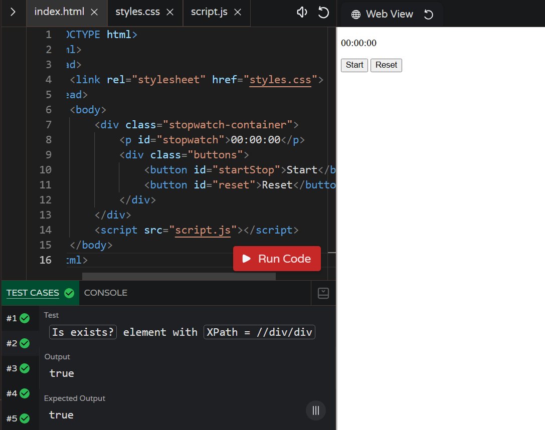 MoniTechCodes's tweet image. Day 108
Java -&amp;gt; Practiced looping through arrays &amp;amp; multi-dimensional arrays
Mini Project -&amp;gt; Started building a Stopwatch using HTML, CSS &amp;amp; JavaScript
#30NitesOfCode  #100DaysOfCode #JavaLearning #FrontendDev #WebProjects #StopwatchApp #Consistency 
codedex.io/community/30-n…